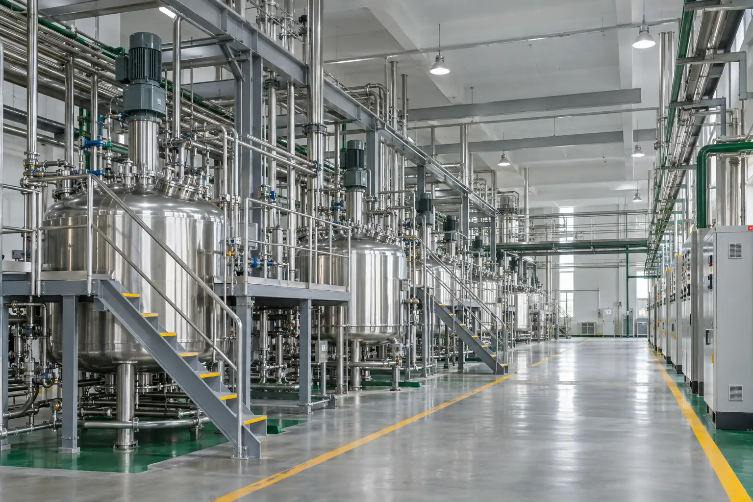 Implementação da produção em escala de derivados de vitamina A